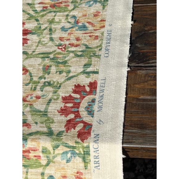 Vintage Upholstery Fabric Jacquard Persian Arracan by Monkwell 59x54"+ - Picture 5 of 7